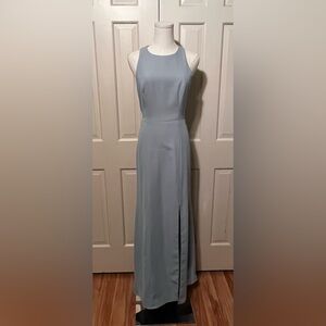 Dessy Collection Vivian Diamond long dress. Size 6